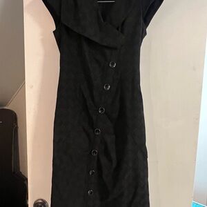 Le Chateau Faux-Button-Front Dress